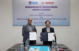Cooperation agreement signed with Bosch Global Software Technologies Vietnam Co., Ltd