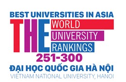 The Asia University Rankings 2021: VNU listed in Group 251 - 300 Asian Leading Universities