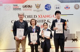 VNU HUS High School for Gifted Students contestant wins bronze medal at the World Xiangqi Championship 2022