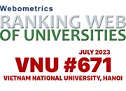 Webometrics July 2023 Edition: VNU ranks among the world’s top 700 universities...