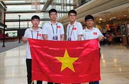 Contestants from VNU HUS High School for Gifted Students win medals at the International Informatics Olympiad 2023