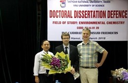Doctoral Dissertation Defense of Germany doctoral candidate in field of Environmental Chemistry