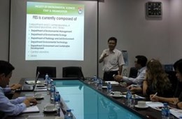 VNU University of Science and the Embassy of Denmark in Vietnam discuss cooperation in the field of Food Safety and Green Growth.