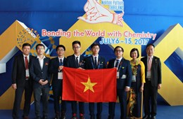 High School for Gifted Students won 2 gold medals in the International Chemistry Olympiad 2017