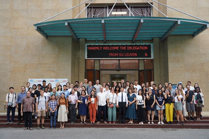 Strengthening cooperation in research and development of a sustainable development network between the University of Sciences and KU Leuven University, Belgium