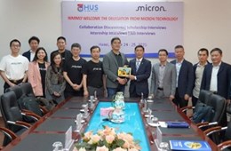 VNU University of Science and Micron Technology: Partnering to Attract Talented Semiconductor Professionals for Micron Taiwan and Micron Japan