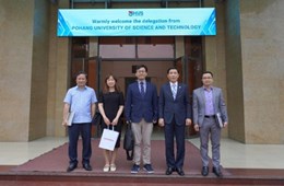 University of Science Hosts Pohang University of Science and Technology (POSTECH), Korea: Fostering Opportunities for Cooperation in Training and Research