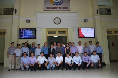 Signing ceremony with Nanyang Technological University, Singapore