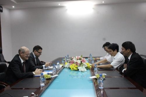 Welcoming the State Committee for Science and Technology of the Republic of Belarus